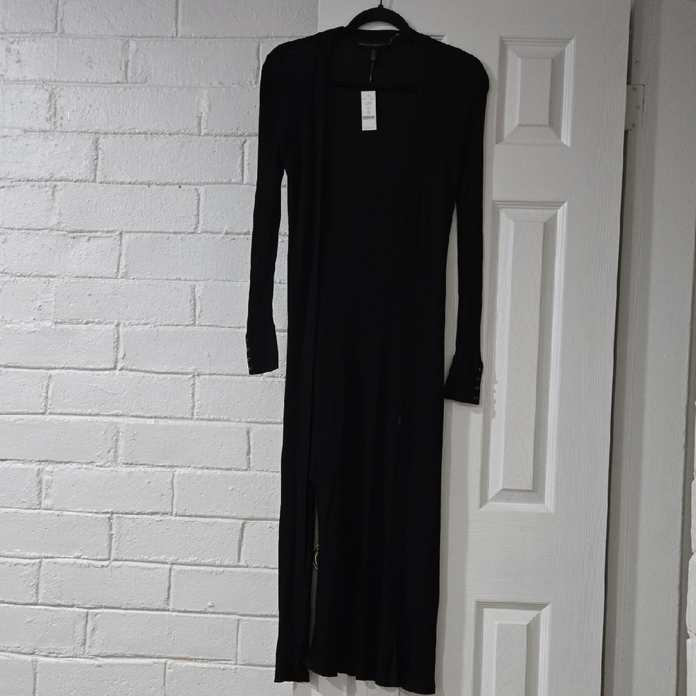 Whiteā House Black Market Long Sleeve Black Dress